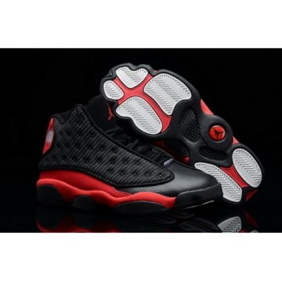 Air Jordan 13 Shoes 2013 Mens Supper AAA Black White Red