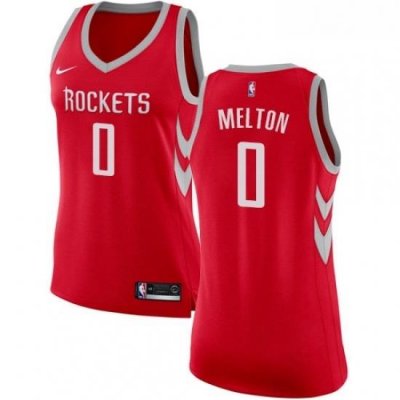 Womens Nike Houston Rockets 0 DeAnthony Melton Swingman Red NBA Jersey Icon Editi