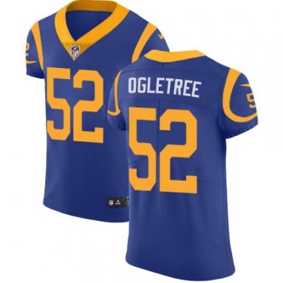 Nike Rams #52 Alec Ogletree Royal Blue Alternate Mens Stitched NFL Vapor Untouchable Elite Jersey