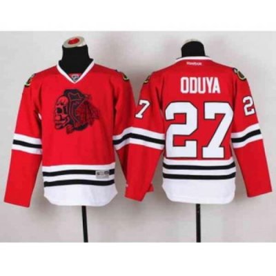 youth nhl jerseys chicago blackhawks #27 oduya red[the skeleton head][oduya]