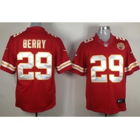 Nike Kansas City Chiefs 29 Eric Berry Red LIMITED NFL Jersey