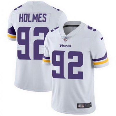 Nike Vikings #92 Jalyn Holmes White Mens Stitched NFL Vapor Untouchable Limited Jersey