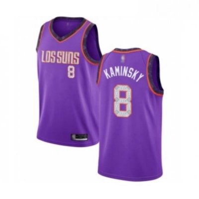 Youth Phoenix Suns 8 Frank Kaminsky Swingman Purple Basketball Jersey 2018 19 City Edition