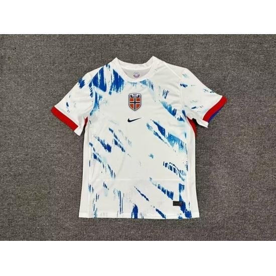 Norway White 2024 Soccer Jersey