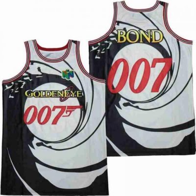 JAMES BOND 007 BASKETBALL JERSEY