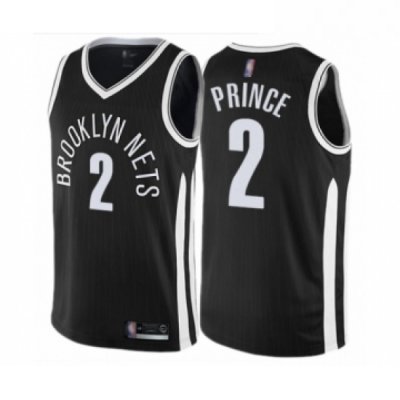 Womens Brooklyn Nets 2 Taurean Prince Swingman Black Basketball Jersey City Edition