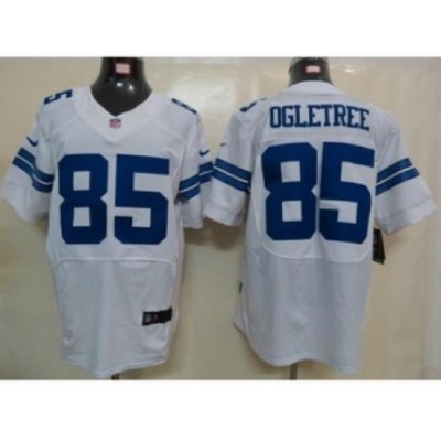 Nike Dallas Cowboys 85 Kevin Ogletree White Elite NFL Jersey