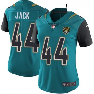 Womens Nike Jacksonville Jaguars 44 Myles Jack Elite Teal Green Team Color NFL Jersey