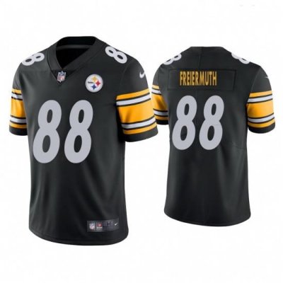 Youth Pittsburgh Steelers Pat Freiermuth #88 Black Vapor Limited Stitched Football Jersey