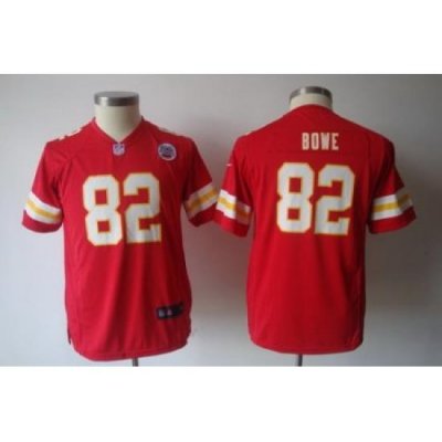 Youth Nike Kansas City Chiefs #82 DWayne BoWe red Jersey