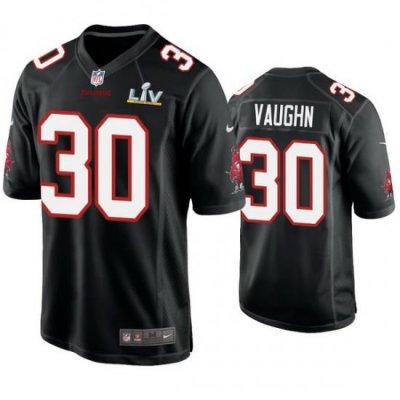 Men Ke'Shawn Vaughn Buccaneers Black Super Bowl Lv Game Fashion Jersey