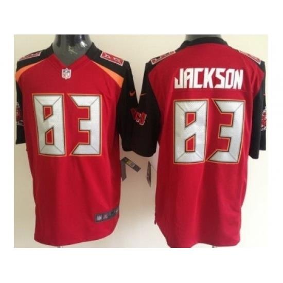 Nike Tampa Bay Buccaneers 83 Vincent Jackson Red Game New Style NFL Jersey