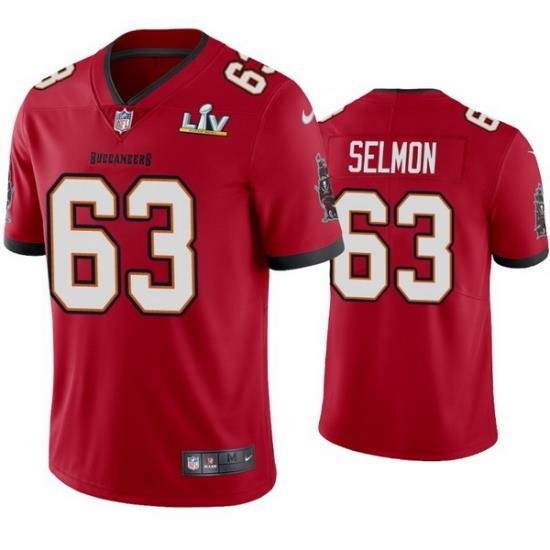 Men Lee Roy Selmon Buccaneers Red Super Bowl Lv Vapor Limited Jersey