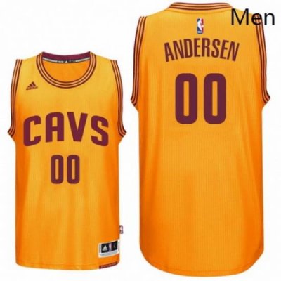 Cleveland Cavaliers 00 Chris Andersen New Swingman Gold Alternate Jersey