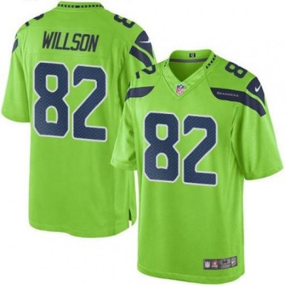 Nike Seahawks #82 Luke Willson Green Mens Stitched NFL Limited Rush Jersey