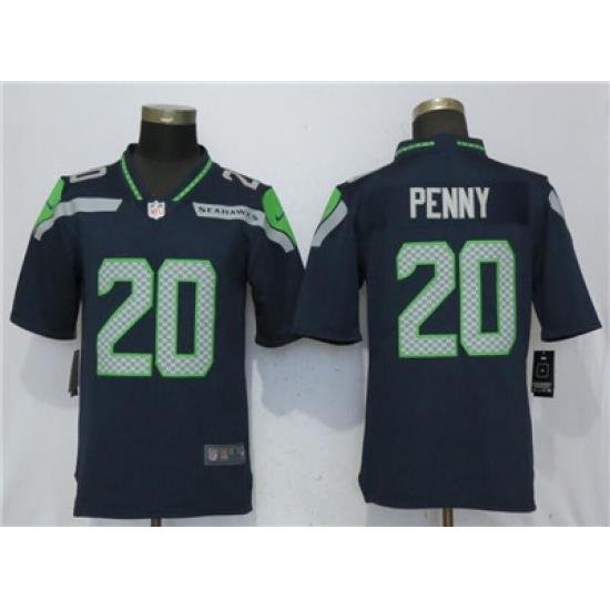 Nike Seahawks #20 Rashaad Navy Vapor Untouchable Limited Jersey