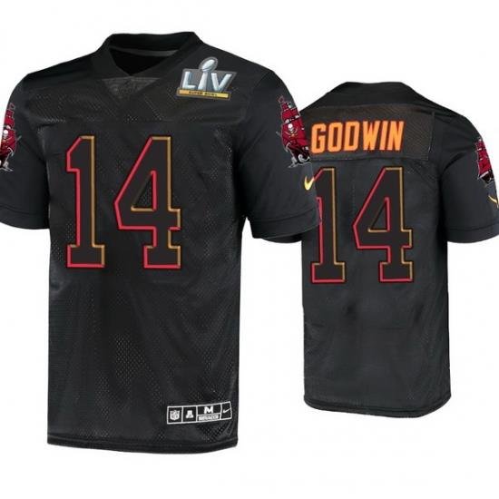 Men Chris Godwin Tampa Bay Buccaneers Black Super Bowl Lv Jersey