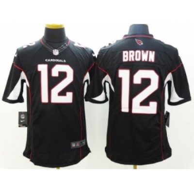 Nike Arizona Cardinals 12 John Brown black Limited NFL Jersey