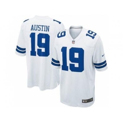 Nike Dallas Cowboys 19 Miles Austin White Game NFL Jersey