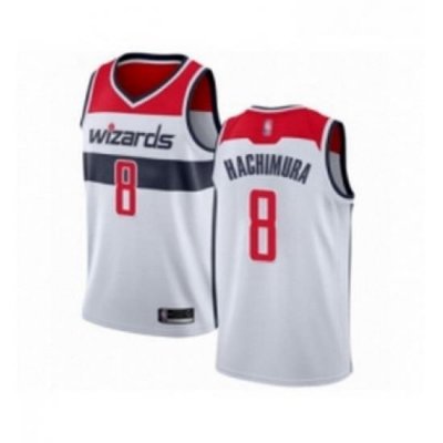 Womens Washington Wizards 8 Rui Hachimura Swingman White Basketball Jersey Association Edition