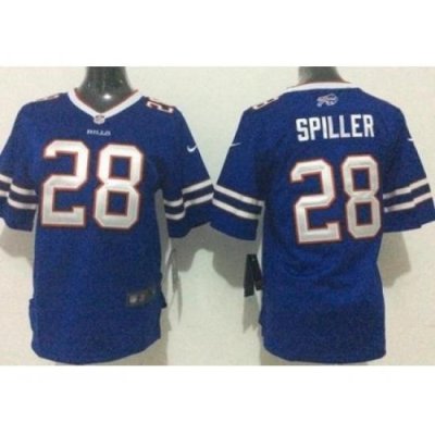 Youth Nike Buffalo Bills 28 C.J. Spiller Royal Blue Team Color Stitched NFL Jersey