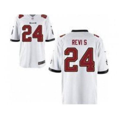 Nike Tampa Bay Buccaneers 24 Darrelle Revis White Game NFL Jersey