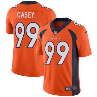 Nike Broncos 99 Jurrell Casey Orange Team Color Men Stitched NFL Vapor Untouchable Limited Jersey