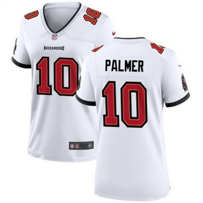 Women Tampa Bay Buccanee 10 Trey Palmer White 2023 Stitched Jersey  Run Small