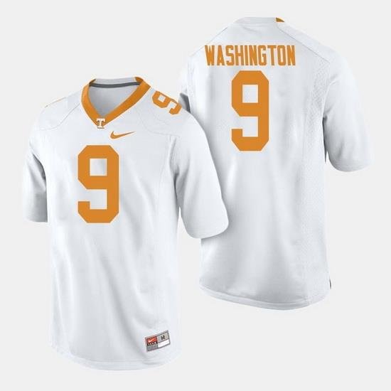 Men Tennessee Volunteers Seth Washington College Football White Jersey