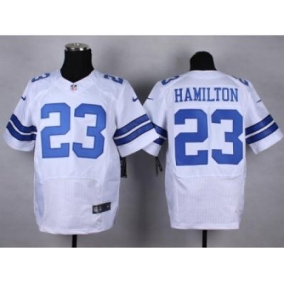 Nike Dallas Cowboys 23 Jakar Hamilton white Elite NFL Jersey