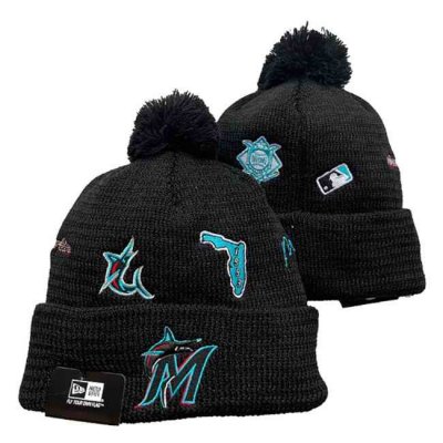 Miami Marlins 2024 Knit Hats  013