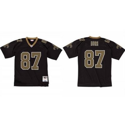 Men New Orleans Saints 87 Joe Horn 2005 Black Stitched Football Jersey