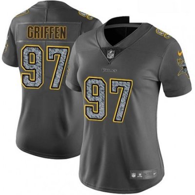 Womens Nike Minnesota Vikings 97 Everson Griffen Gray Static Vapor Untouchable Limited NFL Jersey