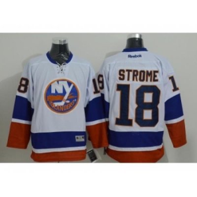 NHL New York Islanders #18 Strome white jerseys