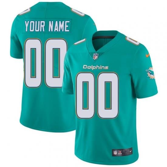 Men Women Youth Toddler All Size Miami Dolphins Customized Jersey 013