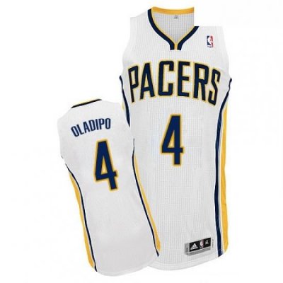 Youth Adidas Indiana Pacers 4 Victor Oladipo Authentic White Home NBA Jersey