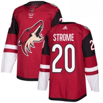 Youth Adidas Arizona Coyotes 20 Dylan Strome Authentic Burgundy Red Home NHL Jersey