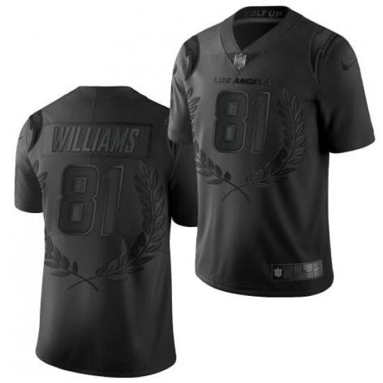 Mike Williams Los Angeles Chargers Black limited edition collection Jerse