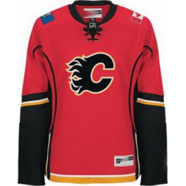 RBK hockey jerseys Calgary Flames 34# CAMMALLERI red