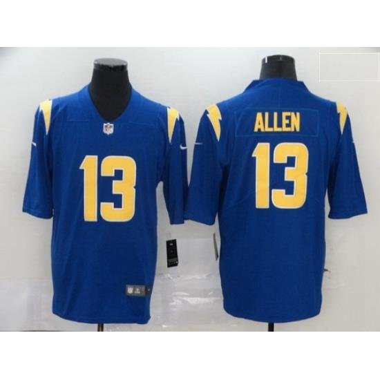 Men Nike Los Angeles 13 Chargers Keenan Allen Blue Vapor Limited Jersey