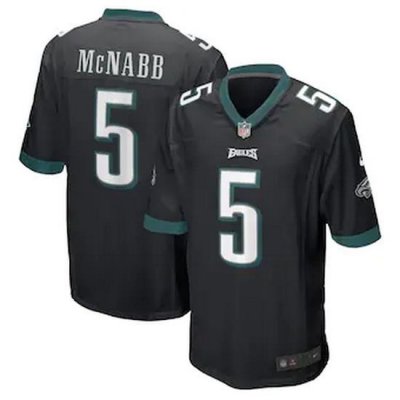 Men Philadelphia Eagles 5 Donovan McNabb Black Vapor Untouchable Limited Jersey