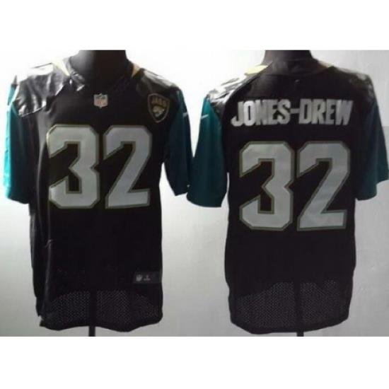 Nike Jacksonville Jaguars 32 Maurice Jones-DreW Black Elite NFL Jersey