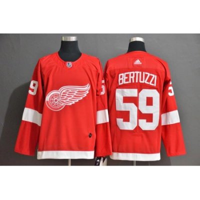 Red Wings 59 Tyler Bertuzzi Red Adidas Jersey