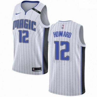 Mens Nike Orlando Magic 12 Dwight Howard Authentic NBA Jersey Association Edition