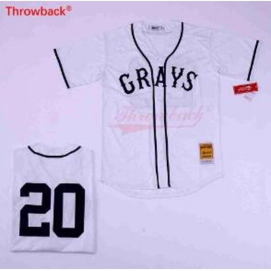 Grays Negro League 20 Baseball Jersey