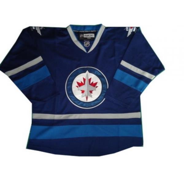 NHL New york jet Blank blue jerseys