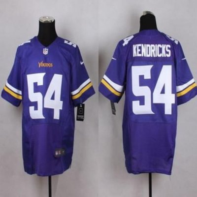 NeW Minnesota Vikings #54 Eric Kendricks Purple Team Color Men Stitched NFL Elite Jersey