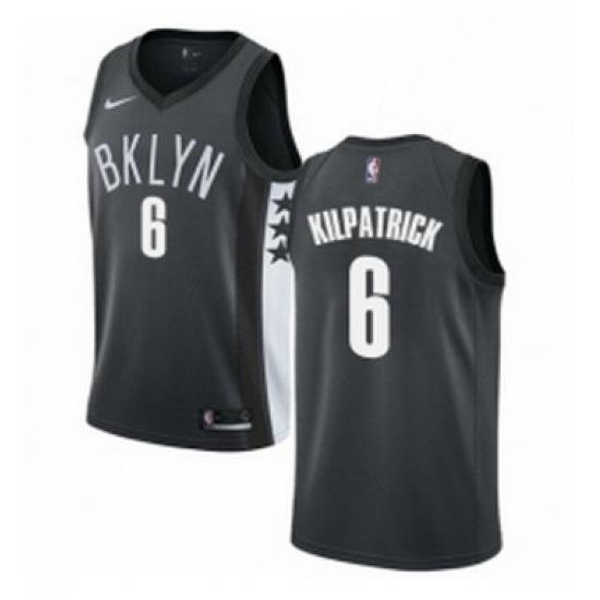 Youth Nike Brooklyn Nets 6 Sean Kilpatrick Swingman Gray NBA Jersey Statement Edition