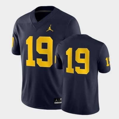 Michigan Wolverines Navy Game Men'S Jersey (1)