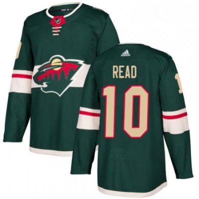 Youth Adidas Minnesota Wild 10 Matt Read Premier Green Home NHL Jersey